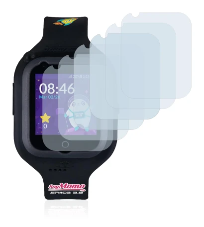 Image of the device SoyMomo Space 2.0 with a wide variety of screen protectors.