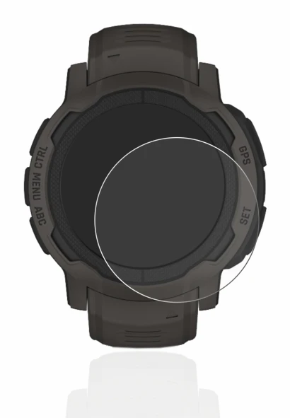 Image of the device Garmin Instinct 2 with a wide variety of screen protectors.