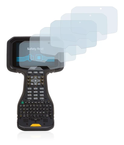 Image of the device Trimble TSC5 with a wide variety of screen protectors.
