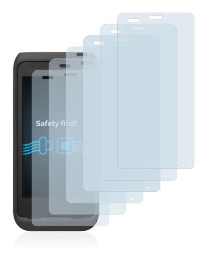 Image of the device Honeywell CT45 XP with a wide variety of screen protectors.