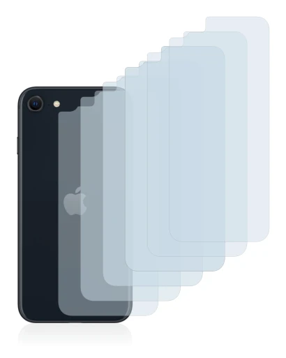 Image of the device Apple iPhone SE 3 2022 (Back) with a wide variety of screen protectors.