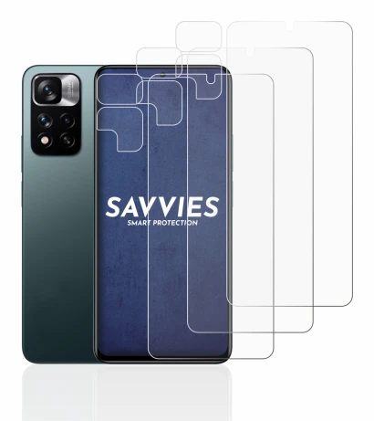 Image of the device Xiaomi Redmi Note 11 Pro+ 5G (Front+Camera) with a wide variety of screen protectors.