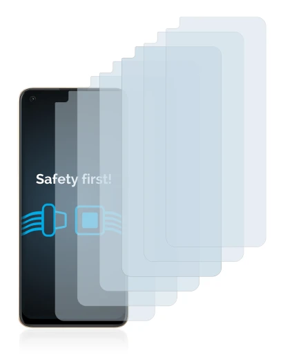 Image of the device Oppo Reno 8 with a wide variety of screen protectors.