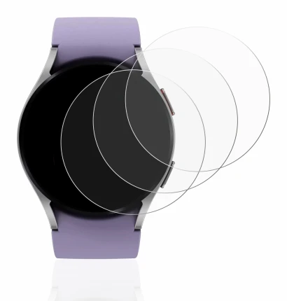 Image of the device Samsung Galaxy Watch 5 (40mm) with a wide variety of screen protectors.