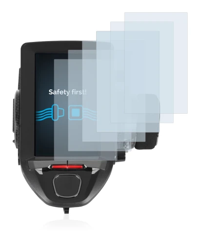 Image of the device Futaba 7PXR with a wide variety of screen protectors.