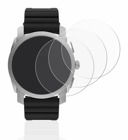 2 Protecteurs D'écran Bruni Pour Fossil Gen 6 (42mm) - Anti-rayures, Transparent