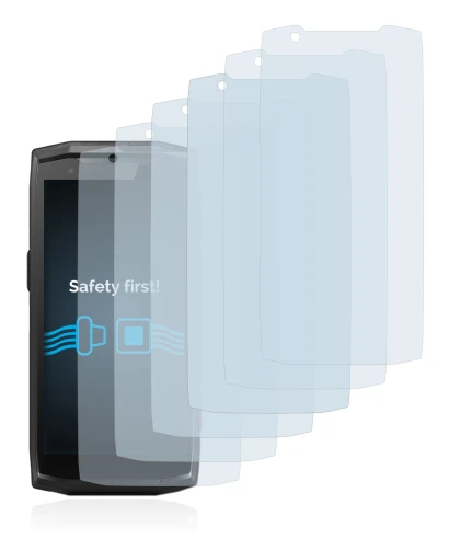 Savvies 6 Pellicole Protettive Trasparenti Per Crosscall Core-M5 | Protezione Schermo Anti-graffio Con Applicazione Facile E Anti-bolle