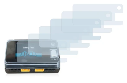 Image of the device ToolkitRC M6D Dual Charger with a wide variety of screen protectors.