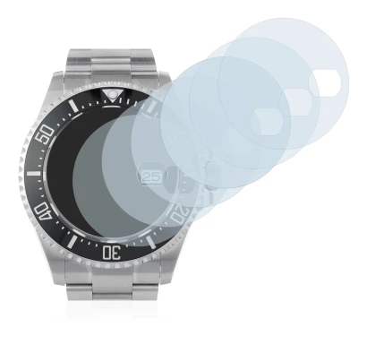 Image of the device Rolex Sea-Dweller 43mm (Date) with a wide variety of screen protectors.