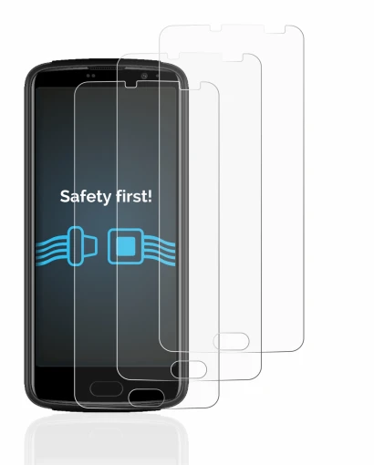 Image of the device Beafon M7 premium with a wide variety of screen protectors.