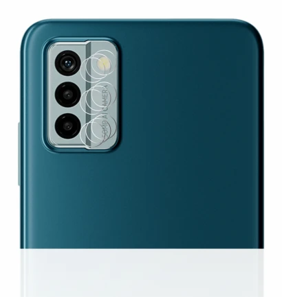 Image of the device Nokia G22 (ONLY Camera Lens) with a wide variety of screen protectors.