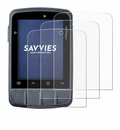 Image of the device Giant Dash M200 with a wide variety of screen protectors.