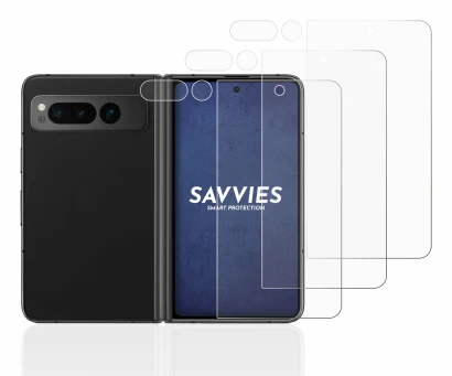 Image of the device Google Pixel Fold (Front+Camera) with a wide variety of screen protectors.