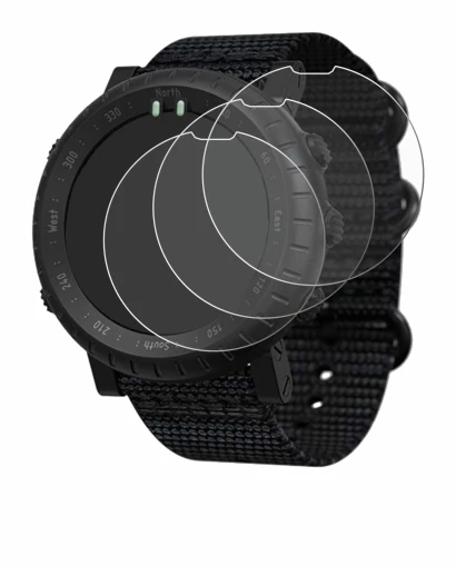 Image of the device Suunto Core Alpha with a wide variety of screen protectors.