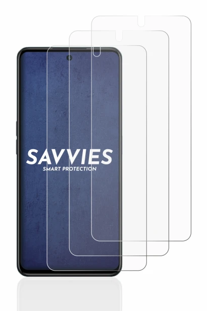 Image of the device Oppo A98 5G with a wide variety of screen protectors.