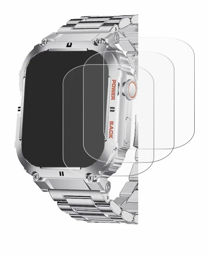 Image of the device LIGE K-57 1.96" with a wide variety of screen protectors.