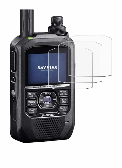 Image of the device Icom ID-50E with a wide variety of screen protectors.