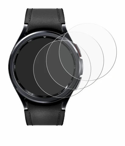 Image of the device Samsung Galaxy Watch 6 Classic (47 mm) with a wide variety of screen protectors.
