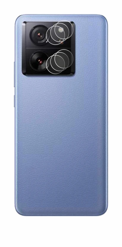 Image of the device Xiaomi 13T Pro (ONLY Camera Lens) with a wide variety of screen protectors.