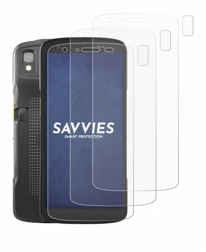 Image of the device Zebra TC27 (Front+Camera) with a wide variety of screen protectors.