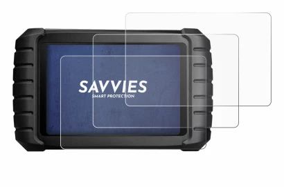 Image of the device iCarsoft CR Max with a wide variety of screen protectors.