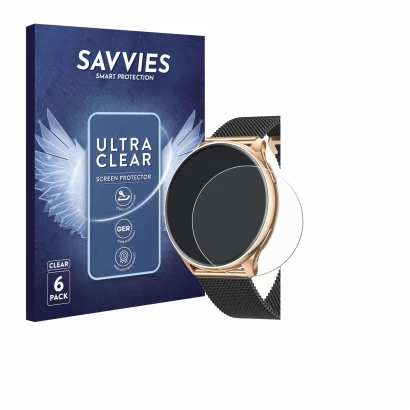 Front side of a product packaging with the brand logo Savvies. Next to it is the device Banlvs G35 1.32" shown with the corres