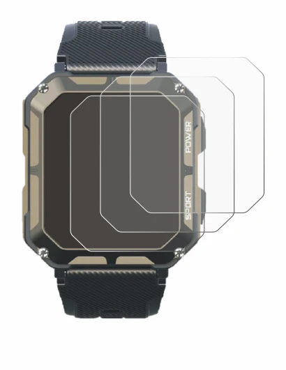 Image of the device Blackview C20Pro 1.83" with a wide variety of screen protectors.