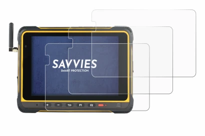Image of the device AIR3 7.3 with a wide variety of screen protectors.
