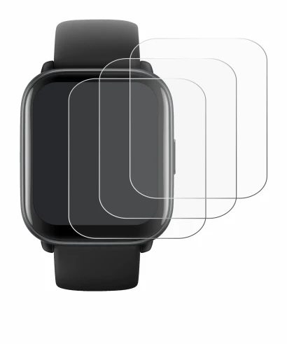 Image of the device Amazfit Active with a wide variety of screen protectors.