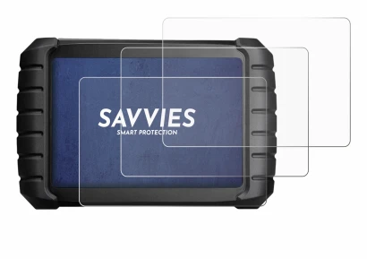 Image of the device iCarsoft CR Max BT (2024) with a wide variety of screen protectors.
