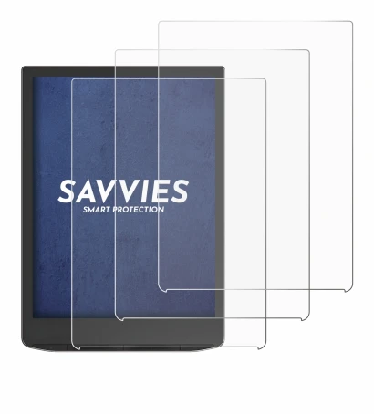 Image of the device Vivlio InkPad 4 with a wide variety of screen protectors.