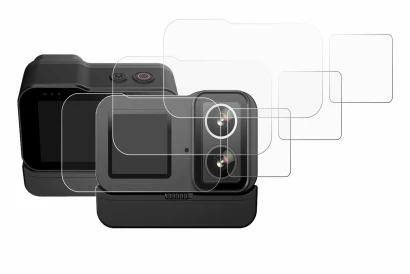 Image of the device SJCAM SJ20 Dual Lens with a wide variety of screen protectors.