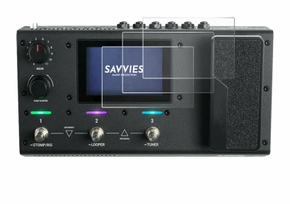 Image of the device Headrush MX5 with a wide variety of screen protectors.