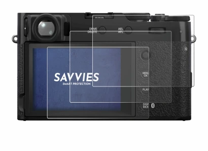 Image of the device Fujifilm X100VI with a wide variety of screen protectors.