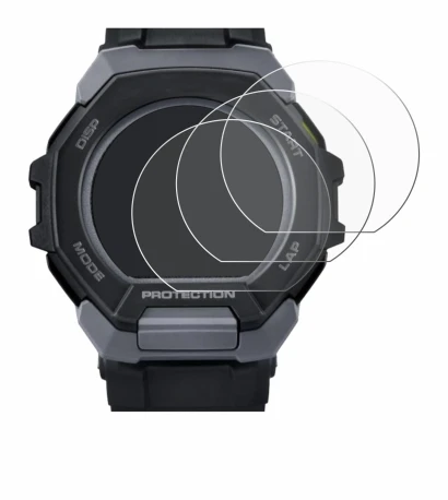 Image of the device Casio G-Shock G-Squad GBD-300 with a wide variety of screen protectors.
