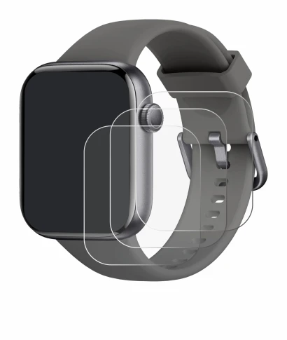 Image of the device AcclaFit P5 1.85" with a wide variety of screen protectors.