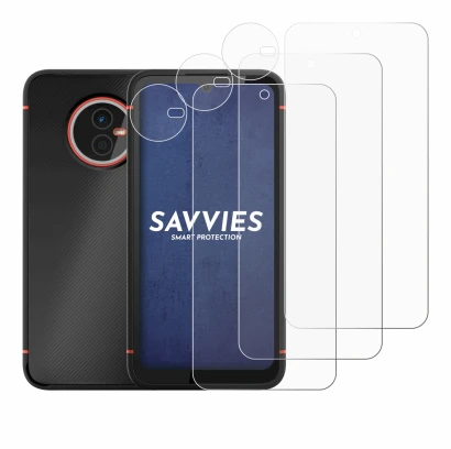 Image of the device Gigaset GX4 Pro (Front+Camera) with a wide variety of screen protectors.