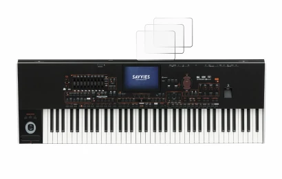 Image of the device KORG Pa4x with a wide variety of screen protectors.