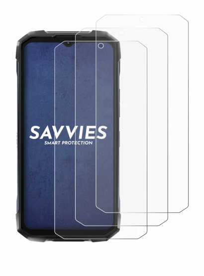 Image of the device Hotwav Hyper 7 Pro with a wide variety of screen protectors.