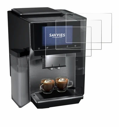 Image of the device Siemens EQ700 with a wide variety of screen protectors.