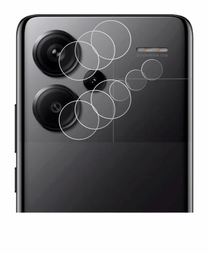 Image of the device Xiaomi Redmi Note 13 Pro+ 5G (ONLY Camera Lens) with a wide variety of screen protectors.