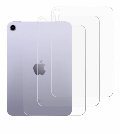 Image of the device Apple iPad Mini 7 WiFi 2024 (Back) with a wide variety of screen protectors.