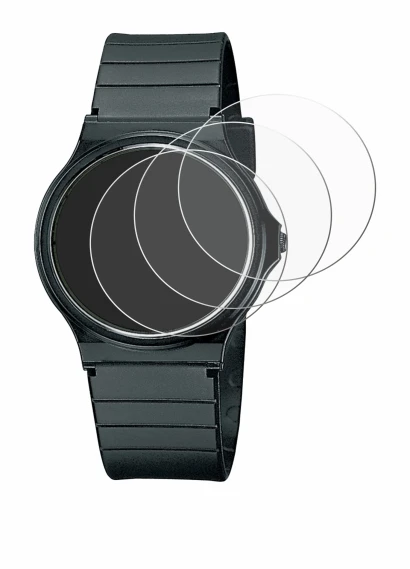 Image of the device Casio Collection MQ-24 with a wide variety of screen protectors.