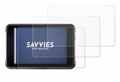 Image of the device Atomos Shogun Classic with a wide variety of screen protectors.