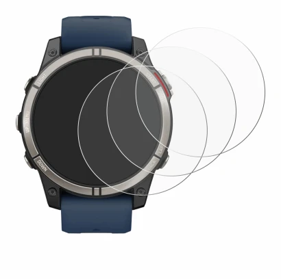 Image of the device Garmin quatix 7 Pro with a wide variety of screen protectors.