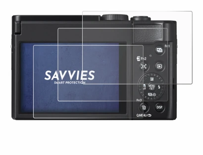 Image of the device Panasonic Lumix DC-TZ99 with a wide variety of screen protectors.