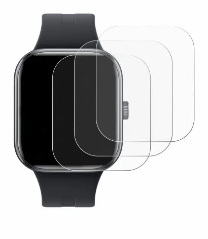 Image of the device Xiaomi Redmi Watch 5 with a wide variety of screen protectors.