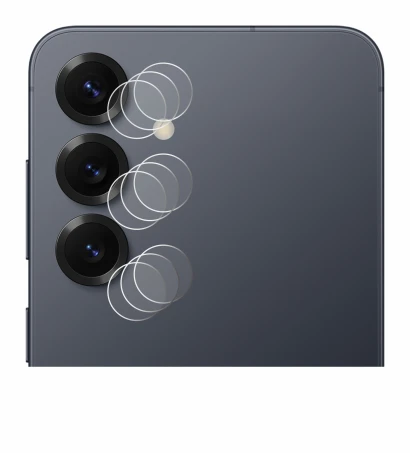 Image of the device Samsung Galaxy S25 (ONLY Camera Lens) with a wide variety of screen protectors.