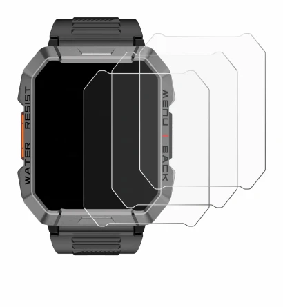 Image of the device Blackview W60 2.01" with a wide variety of screen protectors.
