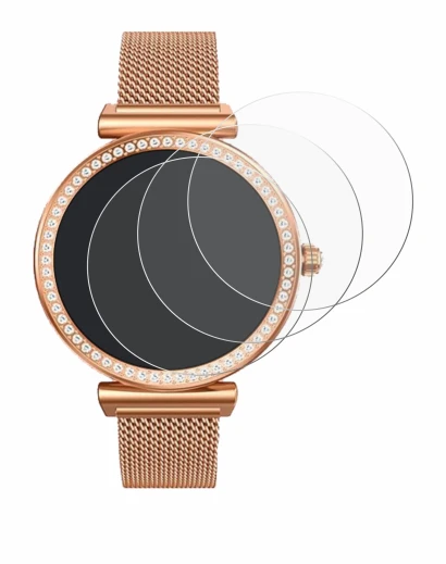 Image of the device NONGAMX Smartwatch 1.27" (42 mm) with a wide variety of screen protectors.